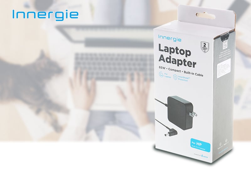 Innergie Universal Adapter Notebook HP ING ADP 65DW YZUA 65W Black