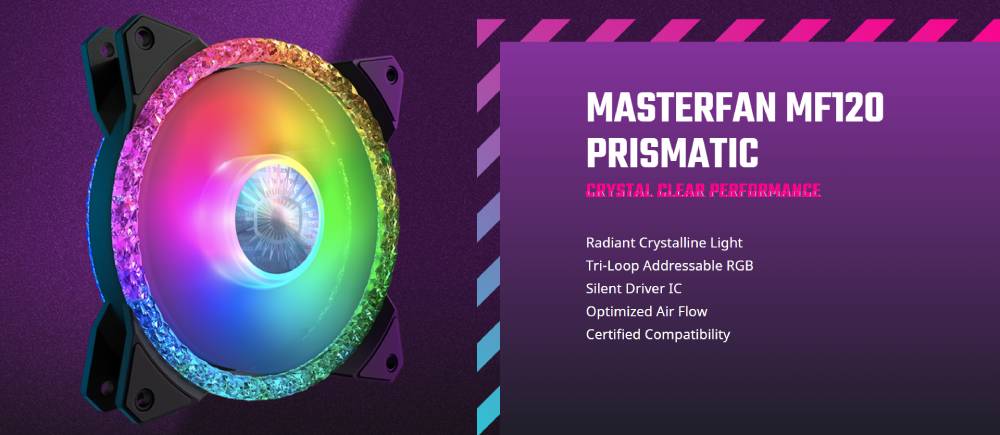 Cooler Master Fan Masterfan Mf Prismatic Argb