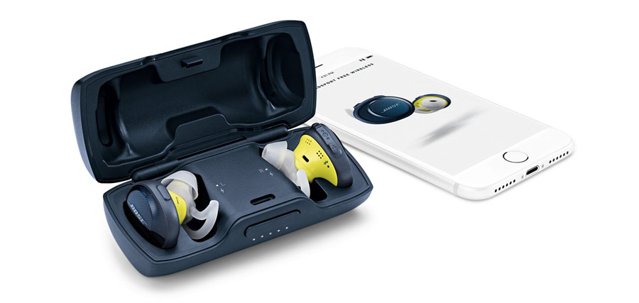 Bose SoundSport Free Wireless Headphones Orange