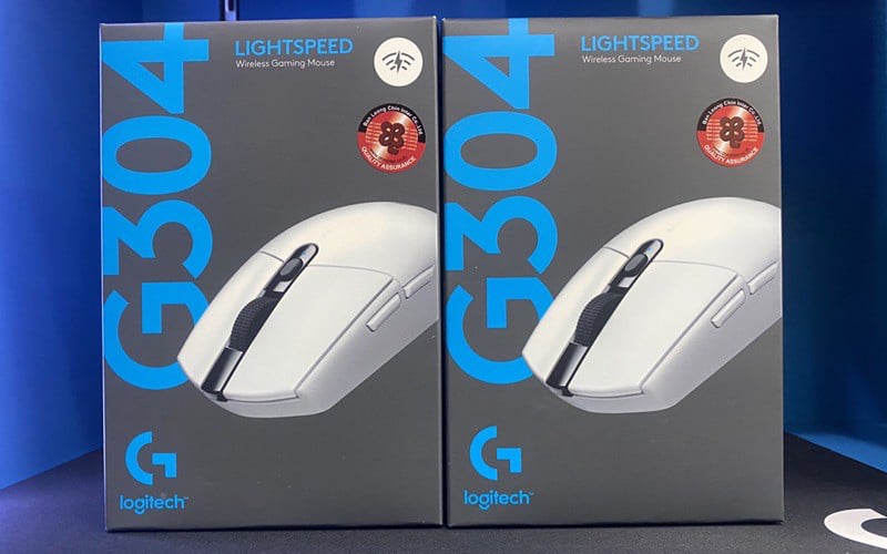 Logitech Gaming Mouse G304 Lightspeed Wireless White