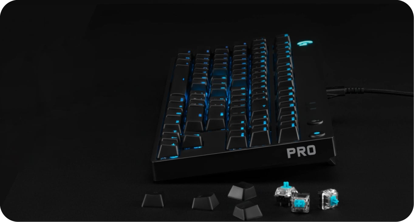 Logitech Gaming Keyboard G Pro X Black