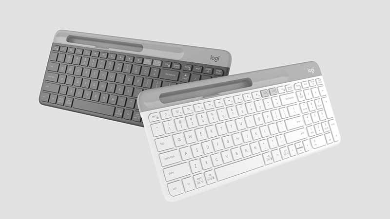  Logitech Bluetooth and Wireless Keyboard Multi-Device K580 Slim Graphite (TH/EN)