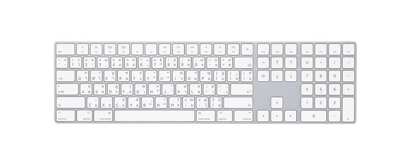 Apple Acc Magic Keyboard with Numeric Keypad - Thai