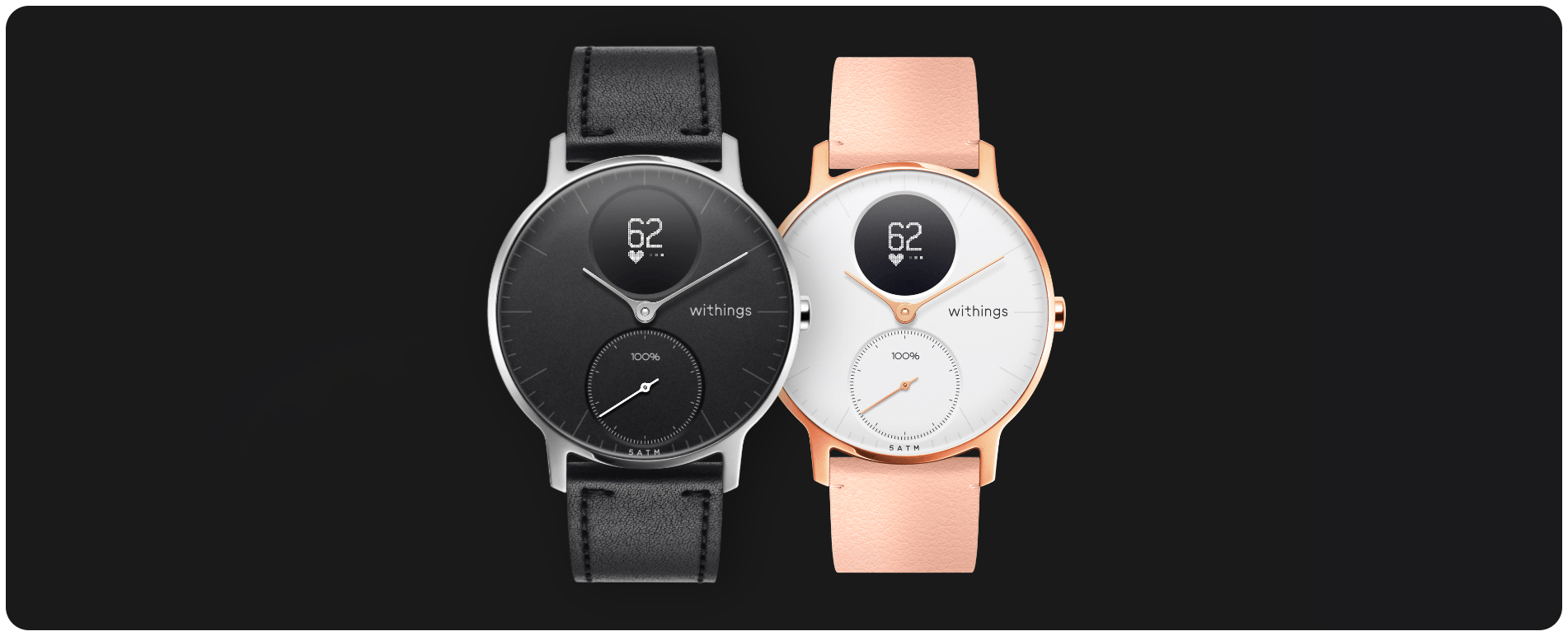 john lewis withings steel hr