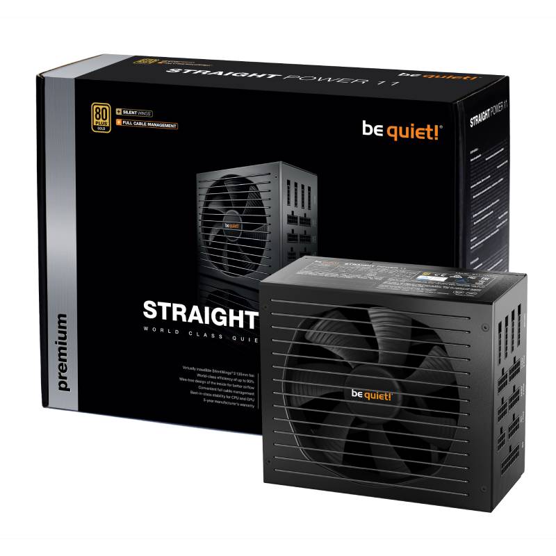 อุปกรณ์จ่ายไฟ Be Quiet Power Supply Straight Power 11 850W EU (80 PLUS ...