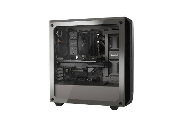 Be Quiet Computer Case Pure Base 500 Window Metallic Gray
