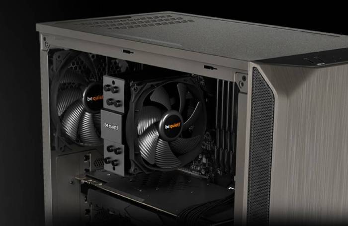 Be Quiet Computer Case Pure Base 500 Window Metallic Gray