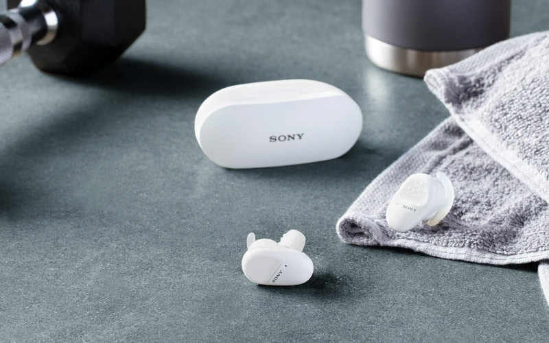 Sony Headphone with Mic. Wireless TWS WF-SP800N