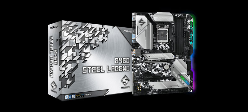 เมนบอร์ด AsRock Mainboard B460 Steel Legend LGA 1200