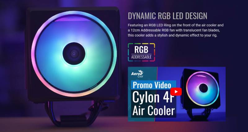 AeroCool CYLON 4F cpu cooler