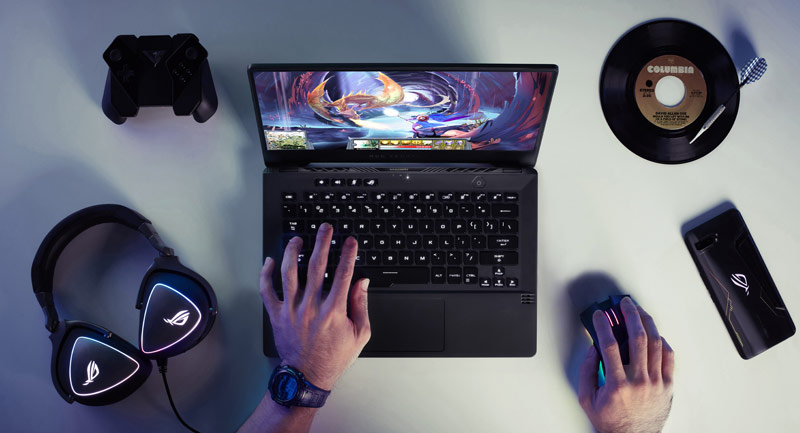 Asus Notebook ROG Zephyrus G14 GA401QM-K2196T Grey Asus Notebook ROG Zephyrus G14 GA401QM-K2196T Grey