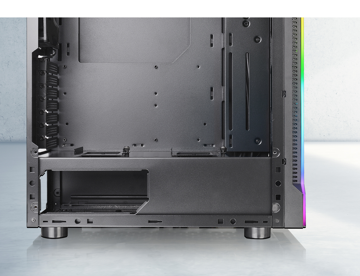 Thermaltake Computer Case H200 TG RGB Black