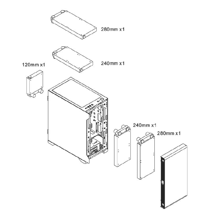 S100 Tempered Glass Micro Chassis