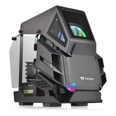 Thermaltake Computer Case AH T200 Black Edition Micro Chassis