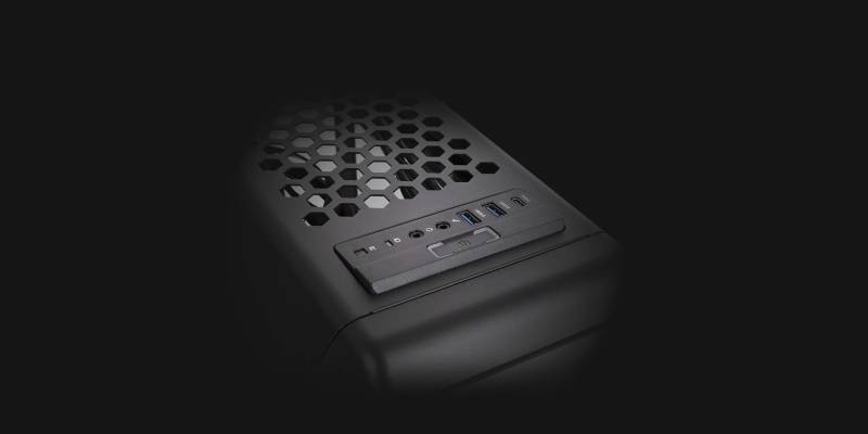 Thermaltake Computer Case AH T200 Black Edition Micro Chassis