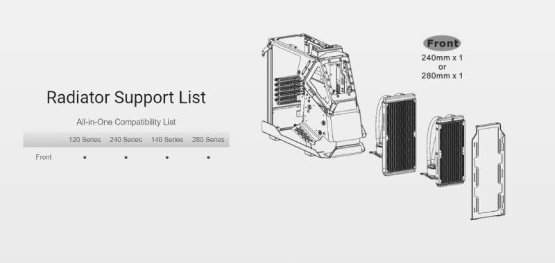 Thermaltake Computer Case AH T200 Black Edition Micro Chassis