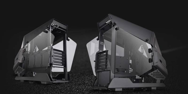 Thermaltake Computer Case AH T200 Black Edition Micro Chassis
