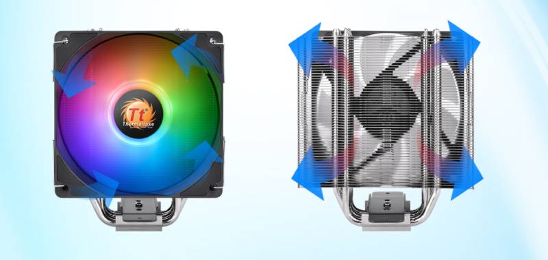 Thermaltake CPU Cooler UX210 High Air Flow RGB