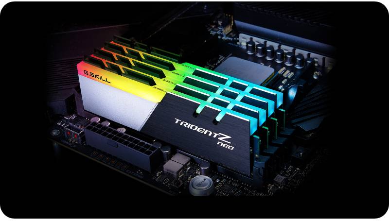แรมพีซี G.Skill Ram PC DDR4 32GB/3600MHz CL16 (16GBx2) Trident Z NEO