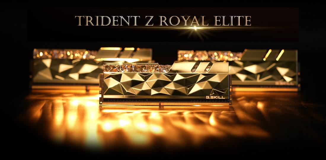 G Skill Ram Pc Ddr Gb Mhz Cl Gbx Trident Z Royal Elite Gold