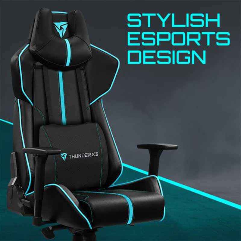 เก้าอี้เกมมิ่ง ThunderX3 Gaming Chairs BC7-BLACK | Education Studio7