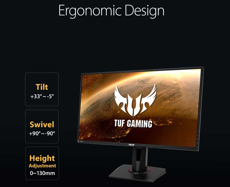 ASUS MONITOR TUF Gaming VG27AQ (IPS 2K 165Hz G-SYNC) ASUS MONITOR TUF Gaming VG27AQ (IPS 2K 165Hz G-SYNC)