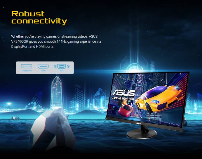 Asus monitor VP249QGR