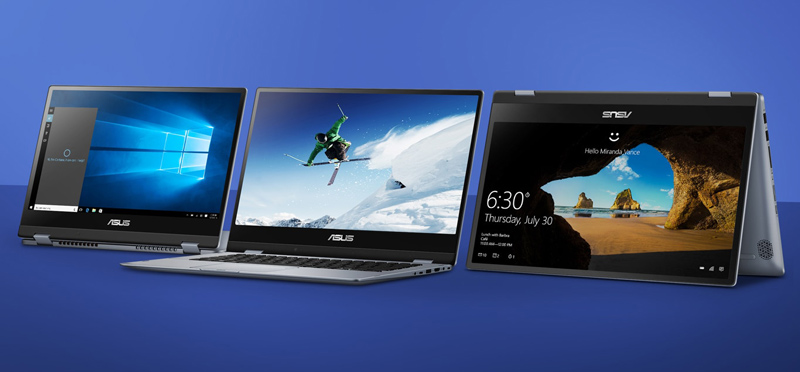 Asus Notebook VivoBook Flip 14 TP412FA-EC496T Blue