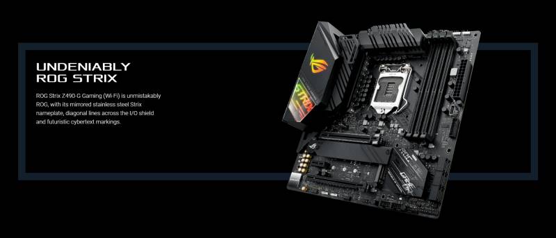 ROG STRIX Z490-G GAMING WiFi