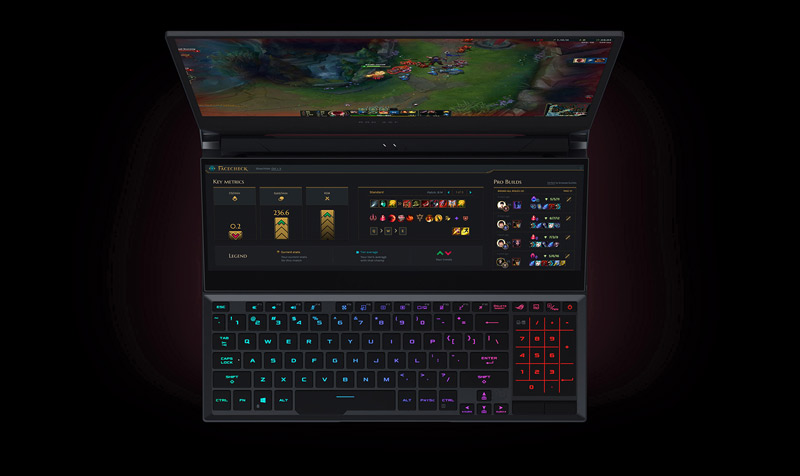 Asus Notebook ROG Zephyrus Duo 15 GX550LWS-HF062T Gray