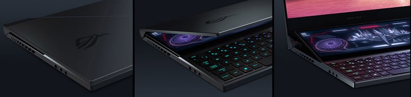 Asus Notebook ROG Zephyrus Duo 15 GX550LWS-HF062T Gray