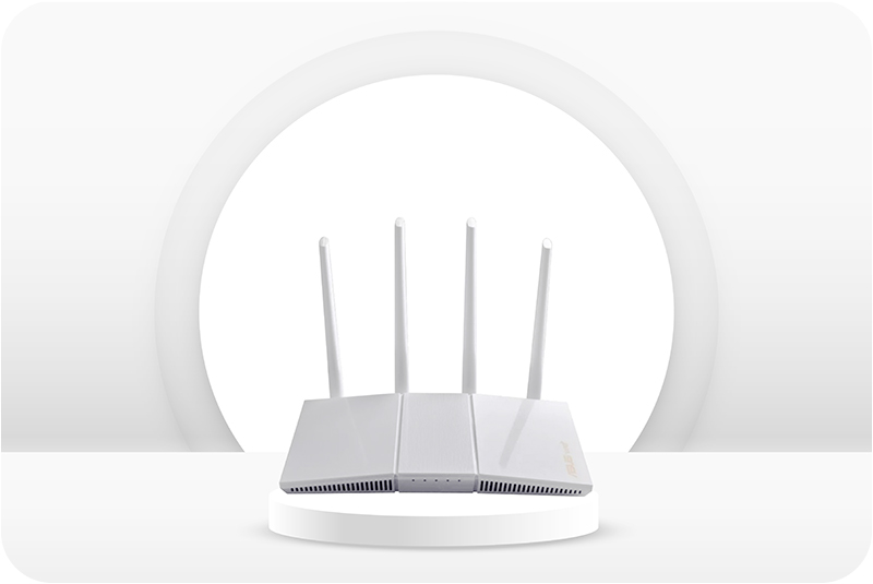 Asus RT-AX55 AX1800 Dual Band Wi-Fi 6 (802.11ax) White