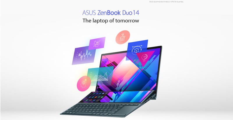 Asus Notebook ZenBook Duo 14 UX482