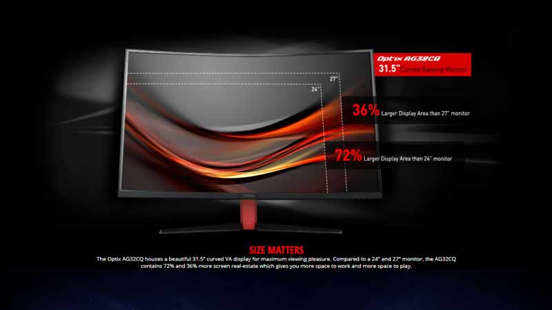 Msi optix ag32cq настройка цвета