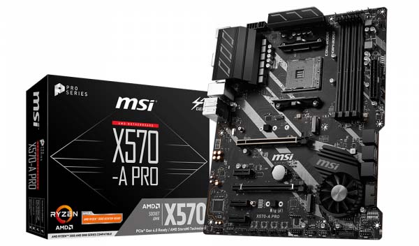 Msi x570 a pro обзор