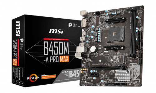 Msi b450m a pro max установка кулера