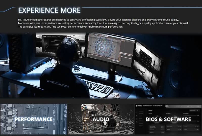 MSI Mainboard A520M-A PRO AM4