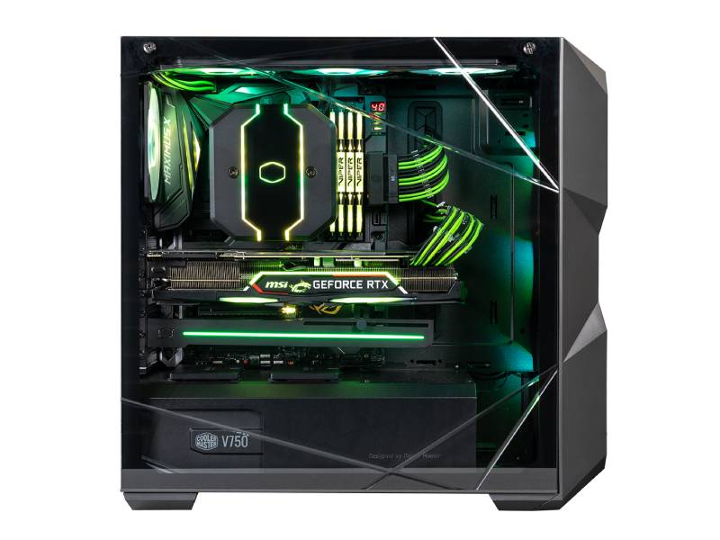 เคสคอมพิวเตอร์ Cooler Master Computer Case MasterBox TD500 MESH Black