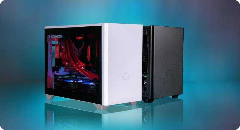 เคสคอมพิวเตอร์ Cooler Master Computer Case MasterBox NR200P Black