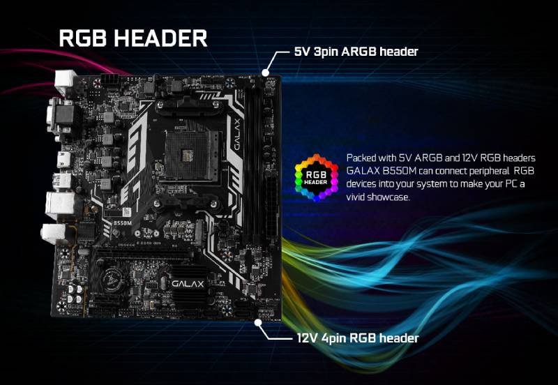 GALAX Mainboard B550M AM4