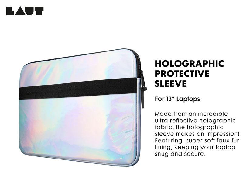 LAUT Sleeve for MacBook/Laptop 13 inch Holographic