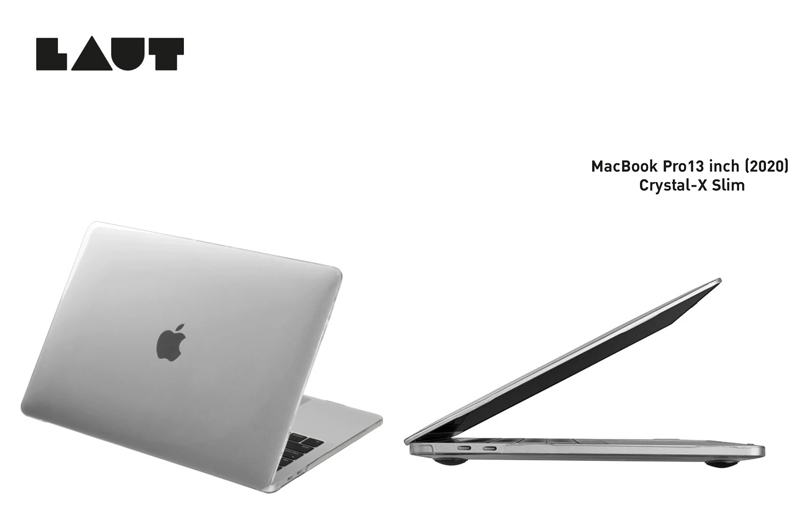 LAUT Casing for MacBook Pro13 inch (2020) Crystal-X Slim