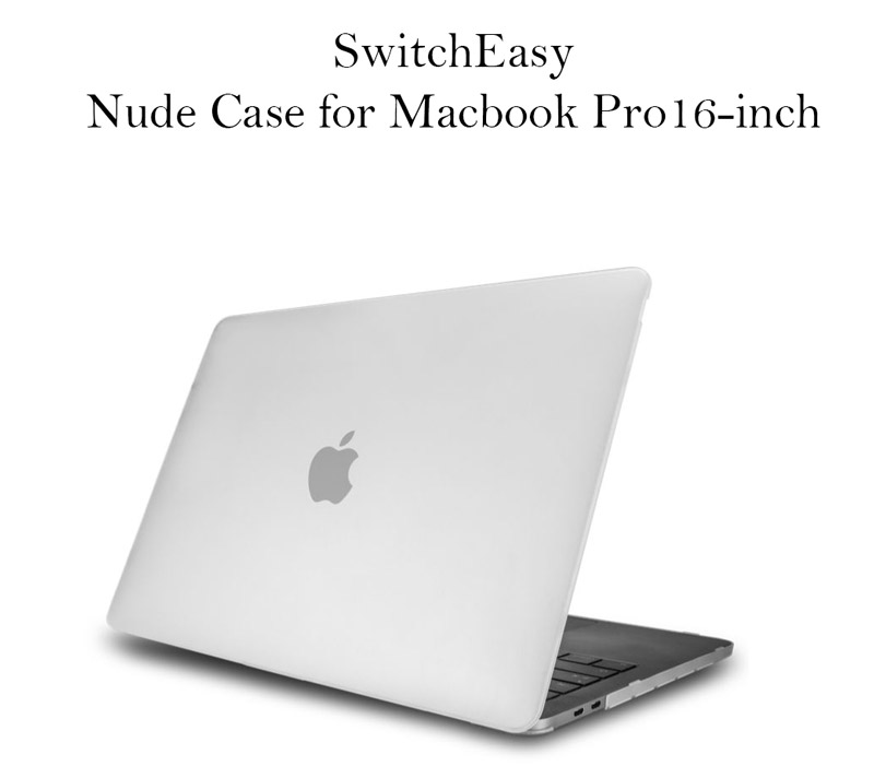 SwitchEasy Casing for MacBook Pro 16 inch (2019) Nude Transparent