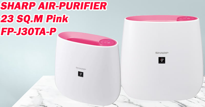 SHARP AIR-PURIFIER23 SQ.M Pink FP-J30TA-P