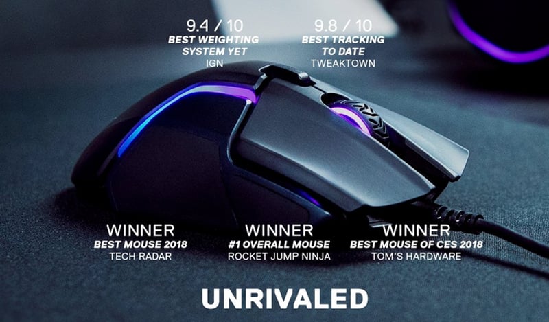 Steelseries Gaming Mouse Rival 600 Black