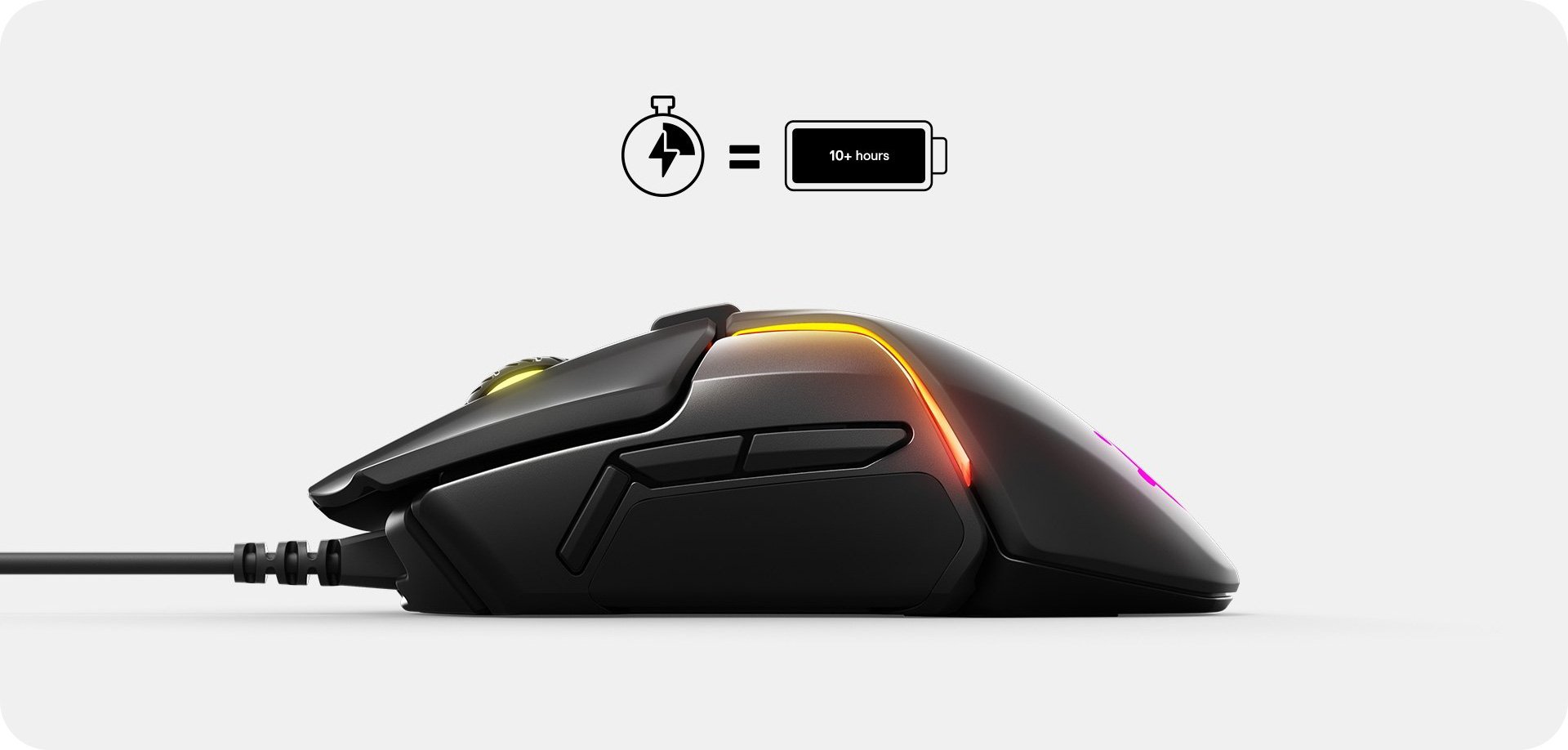 SteelSeries Gaming Mouse Rival 650 (RGB) Wireless