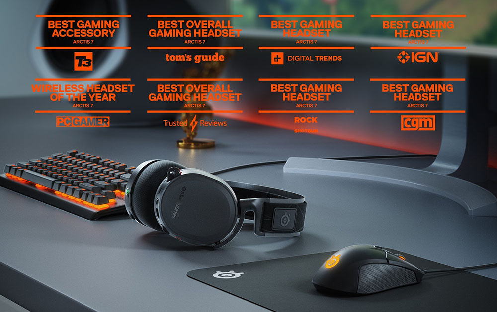 SteelSeries Gaming Headset Arctis 7 (2019 Edition)