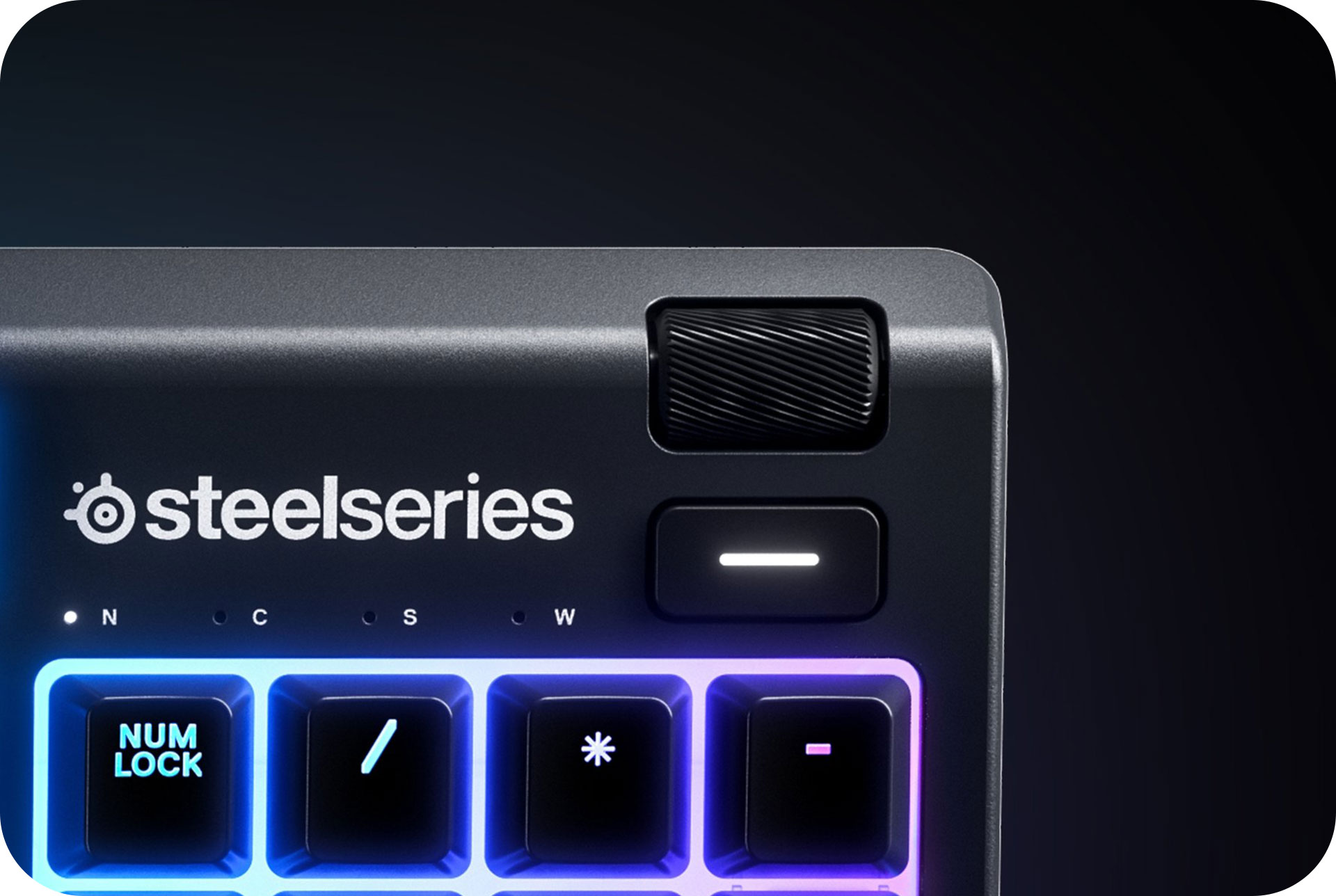 SteelSeries Gaming Keyboard Mechanical Apex 3 TH Black