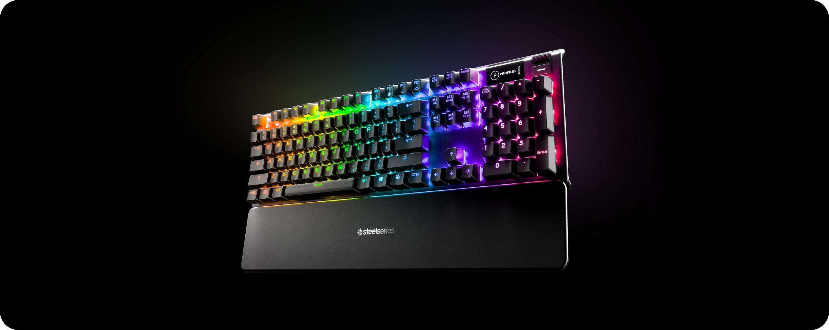 SteelSeries Gaming Keyboard Mechanical Apex 5 Black