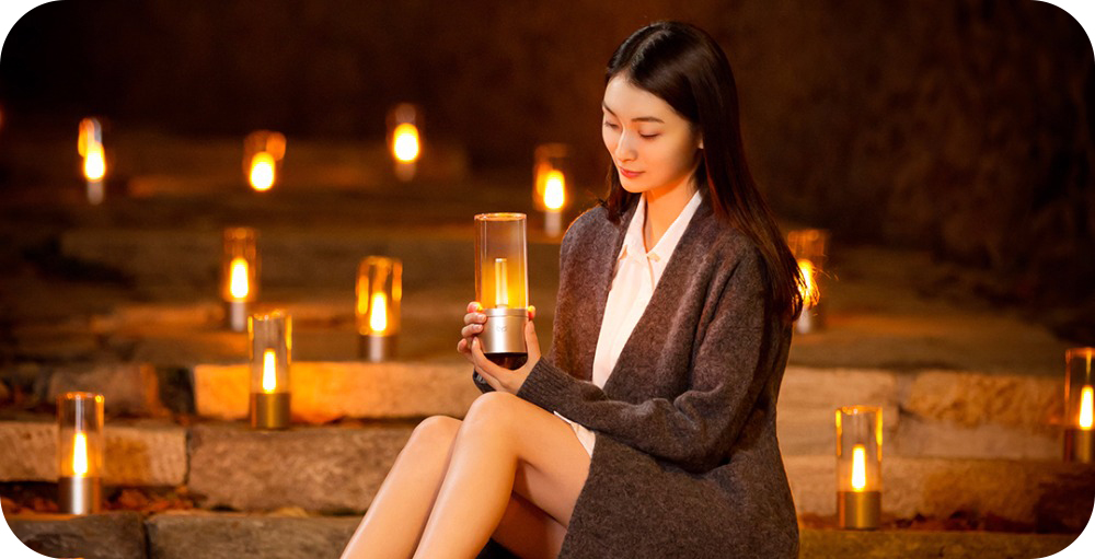 Xiaomi Yeelight Candela Lamp General Gold